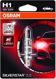 Osram 64150SV2-01B - Лампа розжарювання, фара дальнього світла autocars.com.ua