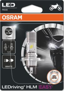Osram 64185DWESY-01B - Лампа розжарювання, основна фара autocars.com.ua