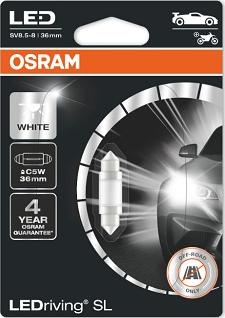 Osram 6418DWP-01B - Лампа накаливания, освещение салона avtokuzovplus.com.ua