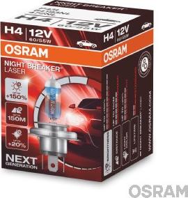 Osram 64193NL - Лампа розжарювання, фара дальнього світла autocars.com.ua