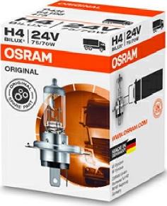 Osram 64196 - Лампа розжарювання, фара дальнього світла autocars.com.ua