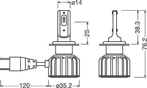 Osram 64210DWVNT - Лампа розжарювання, фара дальнього світла autocars.com.ua