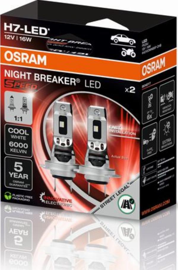 OSRAM 64210DWNBSP-2HB - Лампа розжарювання, фара дальнього світла autocars.com.ua