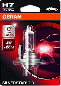 Osram 64210SV2-01B - Лампа розжарювання, фара дальнього світла autocars.com.ua