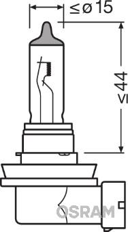 Osram 64211-01B - Лампа накаливания, фара дальнего света avtokuzovplus.com.ua