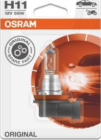 Osram 64211-01B - Автолампа Osram H11 12V 55W autocars.com.ua