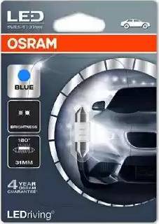 Osram 6431BL-01B - Лампа, лампа читання autocars.com.ua