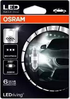 Osram 6497WW-01B - Лампа, лампа читання autocars.com.ua
