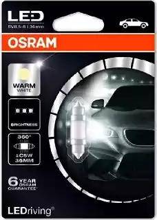 Osram 6498WW-01B - Лампа, лампа читання autocars.com.ua