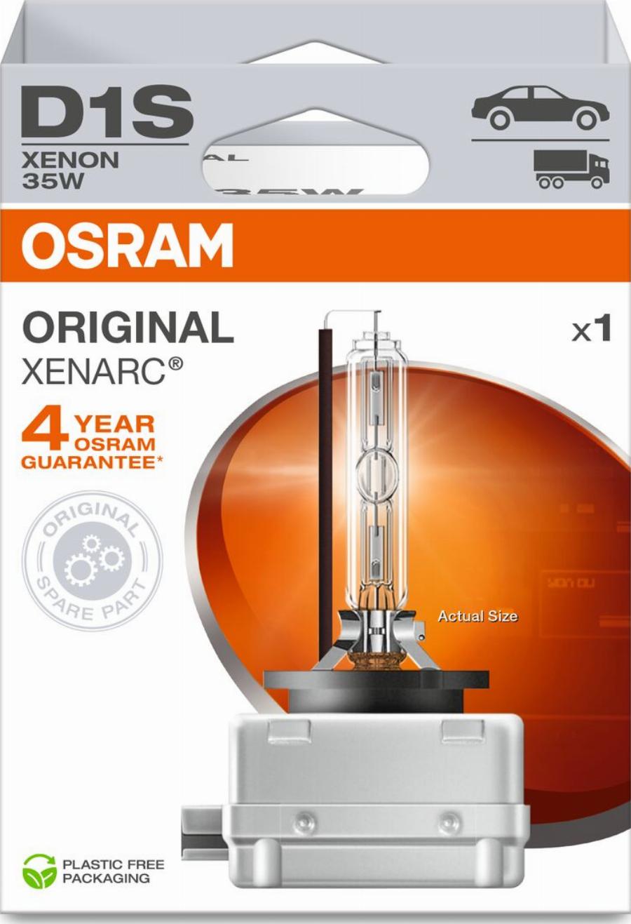 OSRAM 66140-1HB - Лампа розжарювання, фара дальнього світла autocars.com.ua
