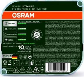 Osram 66140ULT-HCB - Лампа розжарювання, фара дальнього світла autocars.com.ua