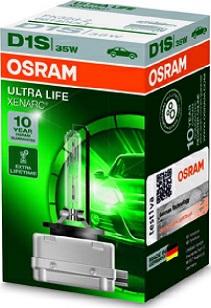 Osram 66140ULT - Лампа розжарювання, фара дальнього світла autocars.com.ua