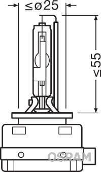 Osram 66150CBI - Лампа накаливания, фара дальнего света autodnr.net