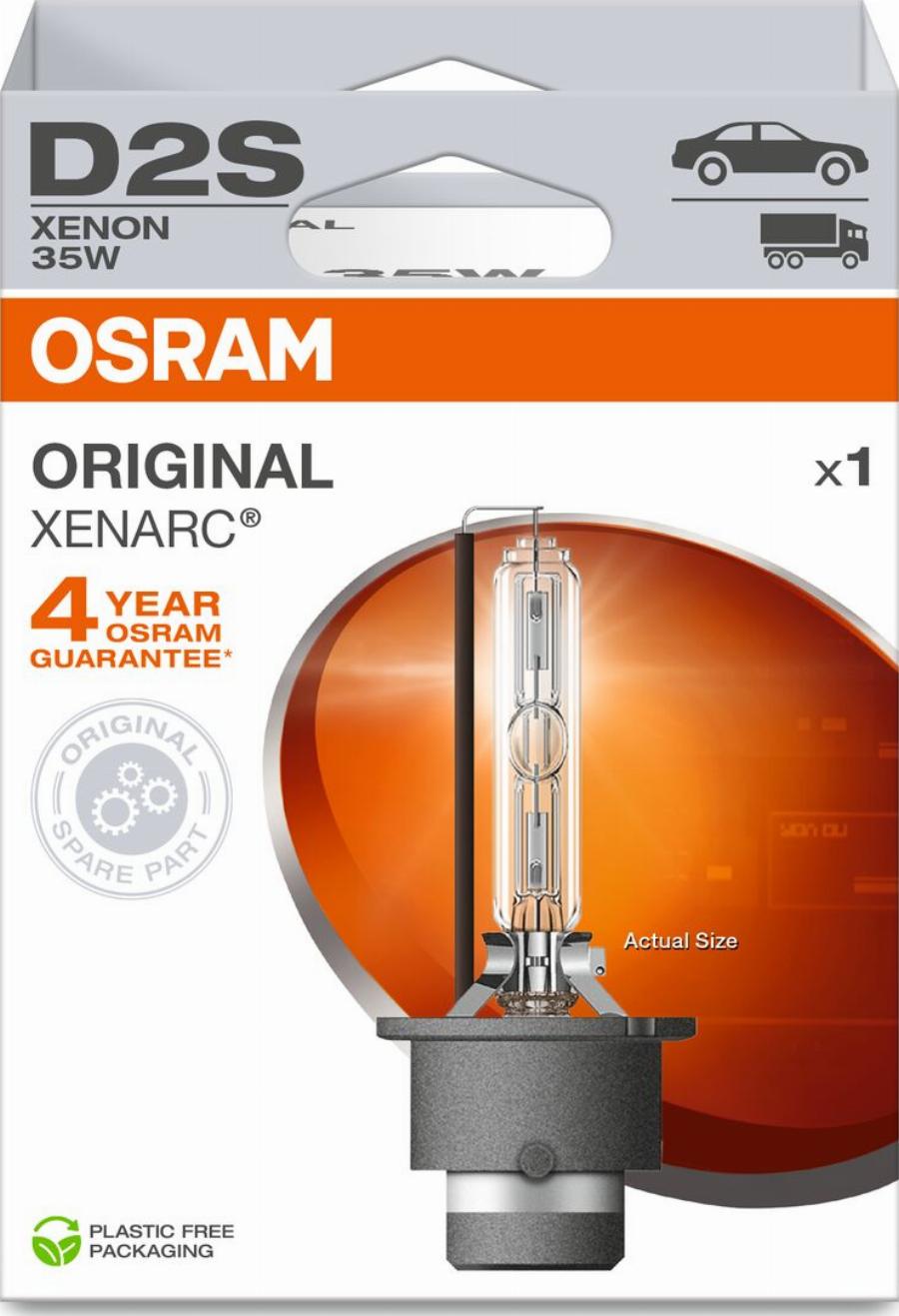 OSRAM 66240-1HB - Лампа розжарювання, фара дальнього світла autocars.com.ua