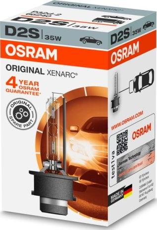 Osram 66240XENARC - Лампа розжарювання, основна фара autocars.com.ua