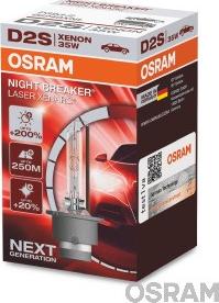 Osram 66240XNL - Лампа накаливания, фара дальнего света avtokuzovplus.com.ua