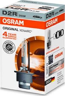 Osram 66250 - Лампа розжарювання, фара дальнього світла autocars.com.ua