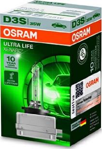 Osram 66340ULT - Лампа розжарювання, фара дальнього світла autocars.com.ua