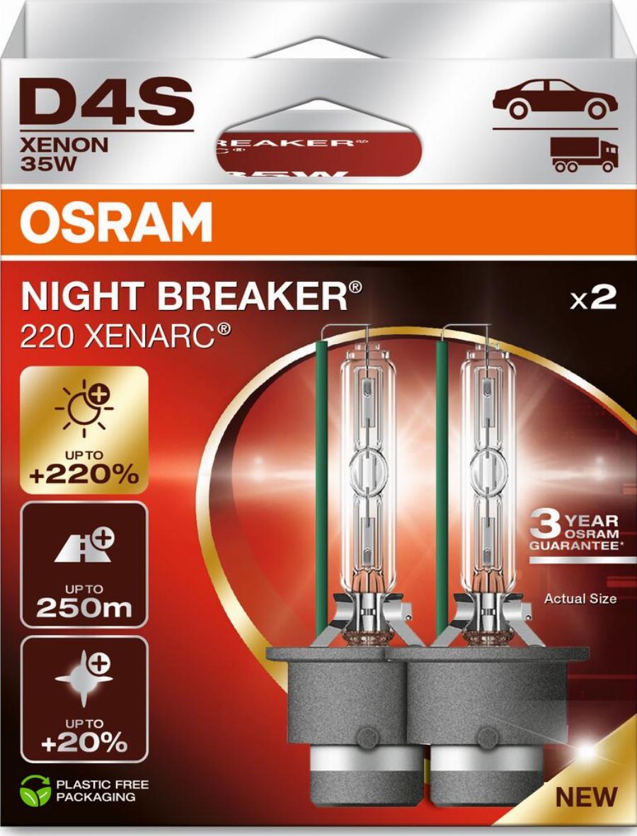 OSRAM 66440XN2-2HB - Лампа розжарювання, фара дальнього світла autocars.com.ua