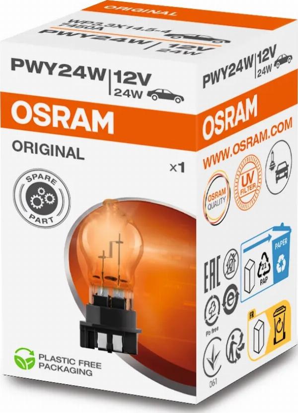 OSRAM 7450A - Лампа розжарювання, ліхтар покажчика повороту autocars.com.ua