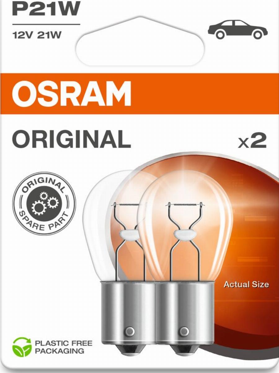 OSRAM 7506-2BL - Лампа розжарювання, ліхтар покажчика повороту autocars.com.ua