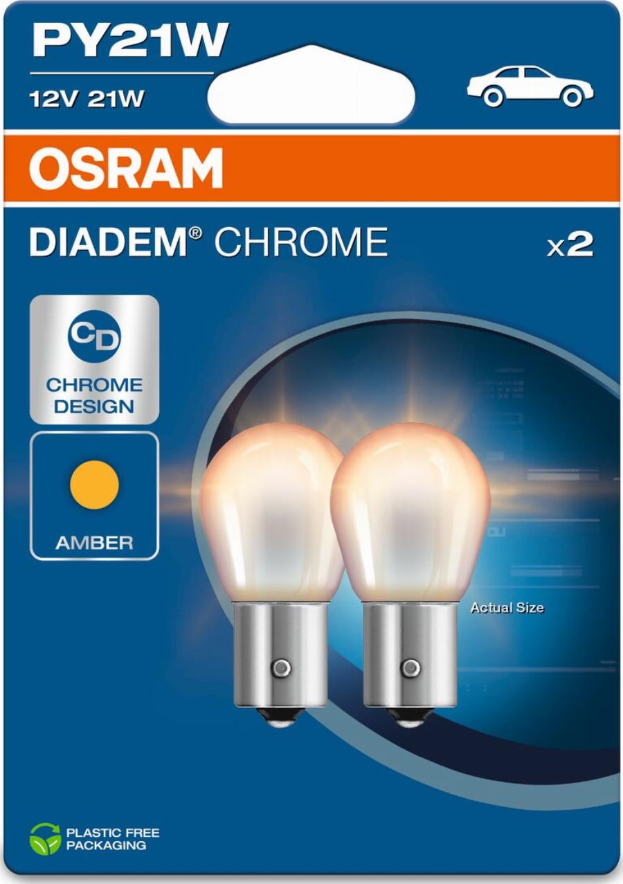 OSRAM 7507DC-2BL - Лампа розжарювання, ліхтар покажчика повороту autocars.com.ua