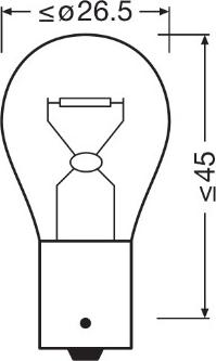 Osram 7510TSP - Лампа накаливания, фонарь указателя поворота autodnr.net