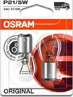 Osram 7537-02B - Лампа розжарювання, ліхтар покажчика повороту autocars.com.ua