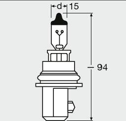 Osram 9004 - Лампа накаливания, основная фара autodnr.net