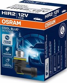 Osram 9012CBI - Лампа розжарювання, фара дальнього світла autocars.com.ua