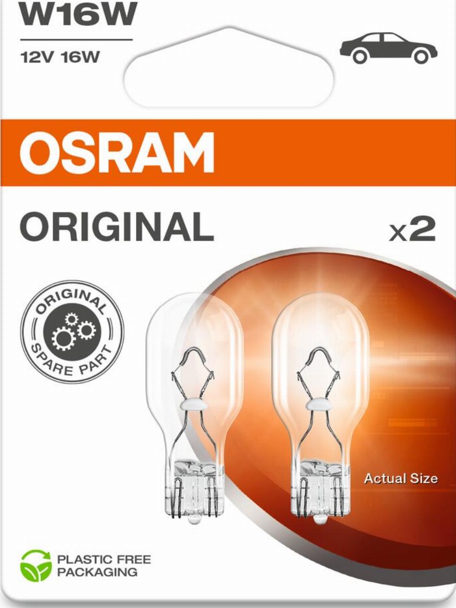 OSRAM 921-2BL - Лампа розжарювання, ліхтар покажчика повороту autocars.com.ua