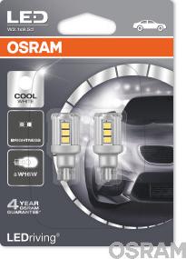 Osram 9212CW-02B - Лампа, вхідний освітлення autocars.com.ua