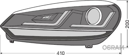 Osram LEDHL102-CM - Комплект головних фар autocars.com.ua