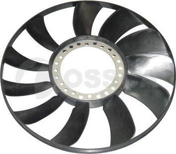 OSSCA 01008 - Крыльчатка вентилятора, охлаждение двигателя avtokuzovplus.com.ua