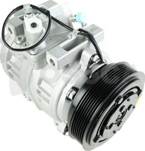 OSSCA 07282 - Компресор, кондиціонер autocars.com.ua
