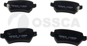 OSSCA 11826 - Тормозные колодки, дисковые, комплект autodnr.net