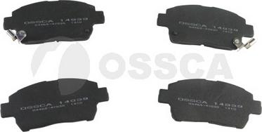 OSSCA 14939 - Тормозные колодки, дисковые, комплект autodnr.net