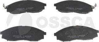 OSSCA 14986 - Тормозные колодки, дисковые, комплект avtokuzovplus.com.ua