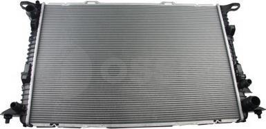 OSSCA 16202 - Радіатор, охолодження двигуна autocars.com.ua