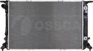 OSSCA 18044 - Радіатор, охолодження двигуна autocars.com.ua