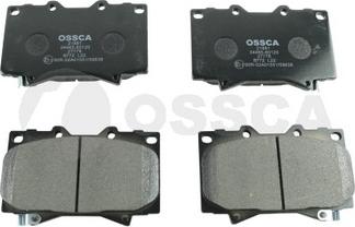 OSSCA 21881 - Тормозные колодки, дисковые, комплект avtokuzovplus.com.ua