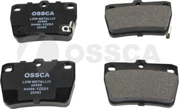 OSSCA 24590 - Тормозные колодки, дисковые, комплект autodnr.net