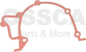 OSSCA 26638 - Прокладка, випускний колектор autocars.com.ua