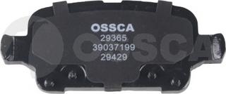 OSSCA 29365 - Тормозные колодки, дисковые, комплект avtokuzovplus.com.ua