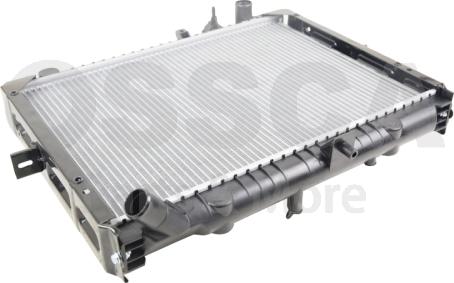 OSSCA 37331 - Радіатор, охолодження двигуна autocars.com.ua