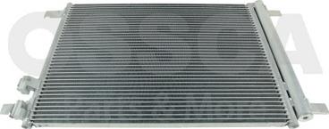 OSSCA 53583 - Конденсатор, кондиціонер autocars.com.ua