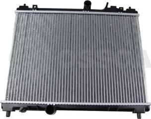 OSSCA 54970 - Радіатор, охолодження двигуна autocars.com.ua