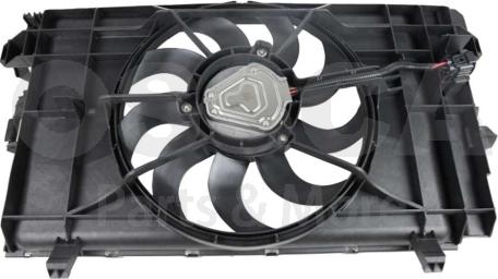 OSSCA 58446 - Вентилятор, охолодження двигуна autocars.com.ua