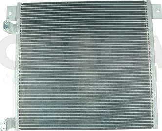 OSSCA 63049 - Конденсатор, кондиціонер autocars.com.ua