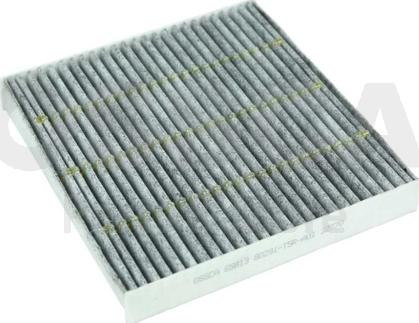 OSSCA 65813 - Фільтр, повітря у внутрішній простір autocars.com.ua